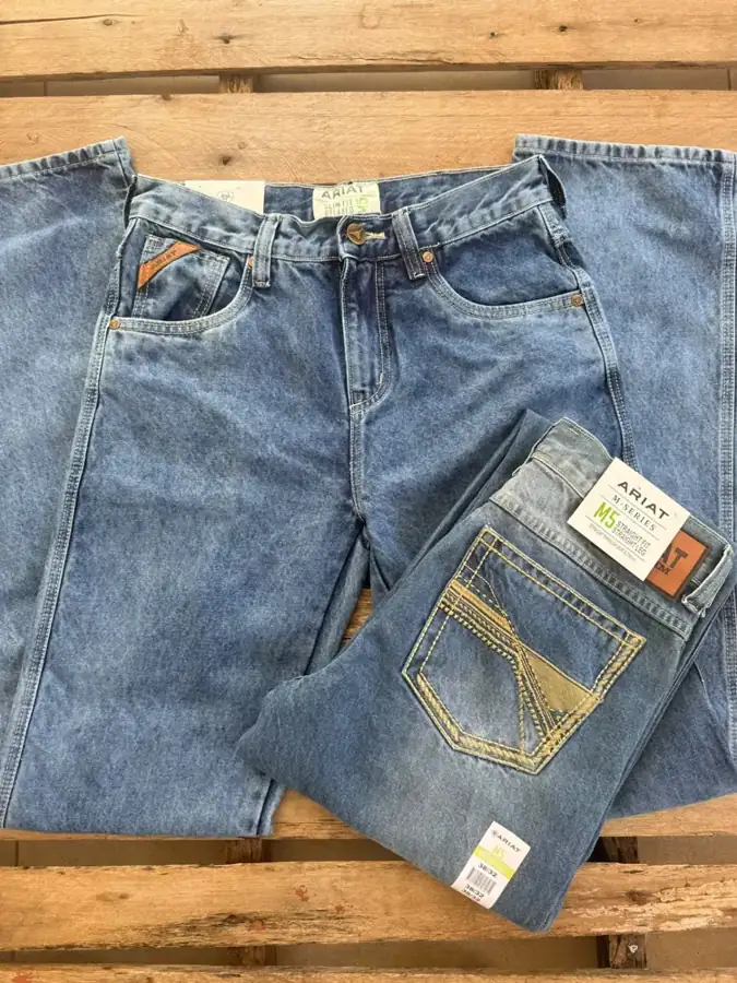 Calça Jeans Ariat Clara Bordado Dourado
