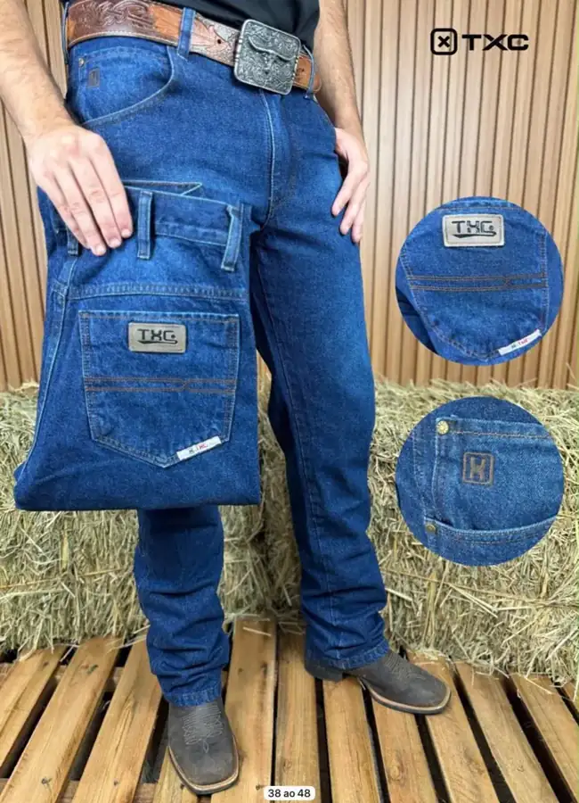 Calça Jeans Texas King Azul Intenso